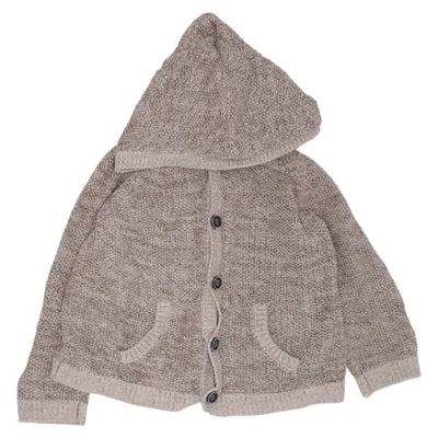 Cardigan (Beige, Grijs) van Zara Knitwear