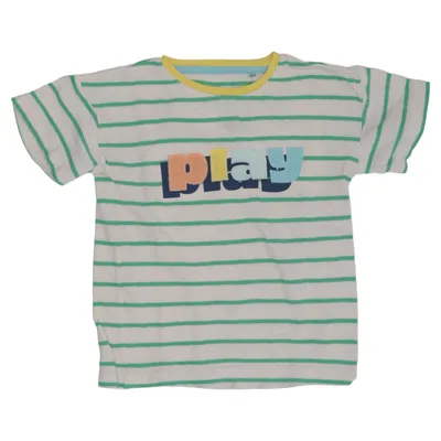 T-shirt (Vit, Grön, Flerfärgad) från Little Bird Ekologisk bomull