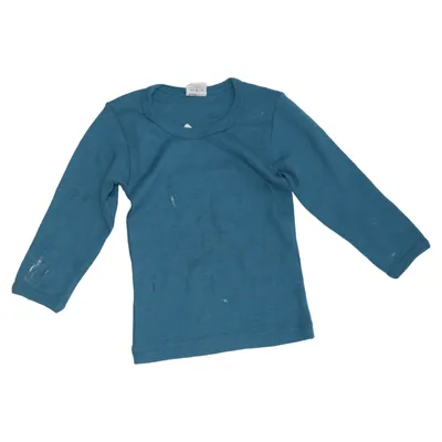 Ondershirt (Blauw) van Hocosa Zijde, Wol