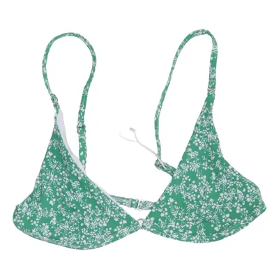 Bikini top (Green, White) from Bright Swimwear Elastane, Polyamide