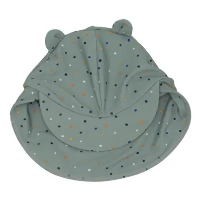 Chapeau anti-UV (Vert, Multicolore) de Liewood Élasthane, Polyester recyclé