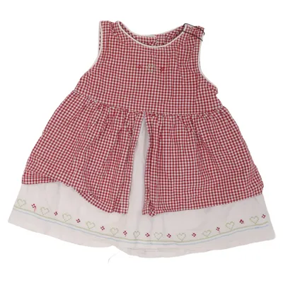 Dress (Red, White) from BabyBaby H&M Cotton