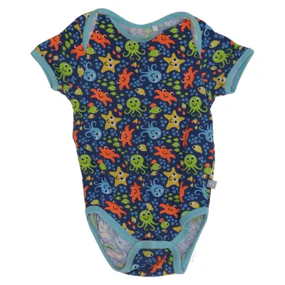 Body (Blue, Multicolored) from NKD Cotton, Elastane