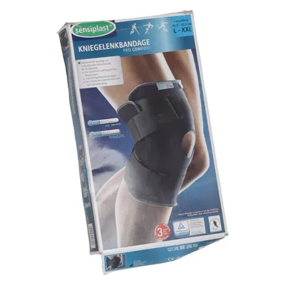 Kniebrace (Zwart) van Sensiplast