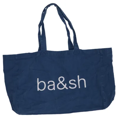Canvas bag (Blue, White) from Ba&sh