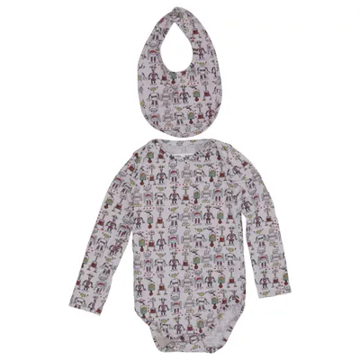Body (Blanc, Multicolore) de Marni Coton, Élasthane