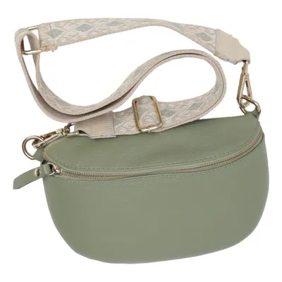Sac-banane (Vert, Beige) de Gianni Chiarini