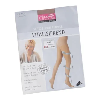 Kompressionsstrømper (Vitalisierend) fra Disee Elastan, Polyamid