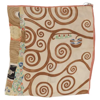 Scarf (Beige, Brun, Rosa) från Medici Silke