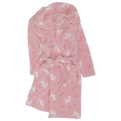 Bademantel (Pink, Weiß, Rot) von Dopo Dopo Girls Polyester
