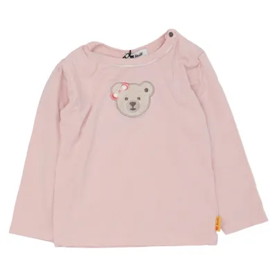 Lange mouwen shirt (Roze) van Steiff Katoen, Elastaan