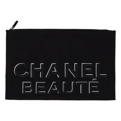 Toilettas (Zwart) van Chanel Beauté Katoen