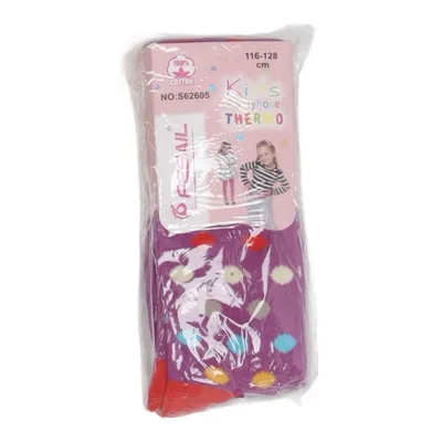 Panty (Lila, Meerkleurig) van Pesail Katoen, Elastaan, Polyester