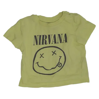 T-shirt (Jaune) de Nirvana Coton