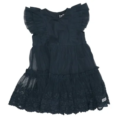 Jurk (Blauw) van Newbie by KappAhl Katoen, Polyester