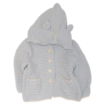 Cardigan (Blue, White) from BabyGap Cotton