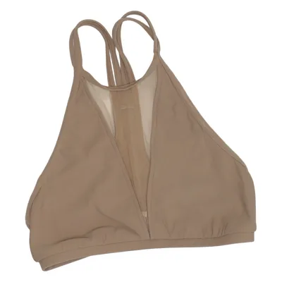 Sports bra (Beige) from Dragonfly Elastane, Polyamide