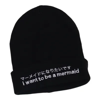 Beanie (Zwart) van Drop Dead Acryl