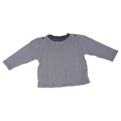Lange mouwen shirt (Blauw, Wit) van Bornino Katoen