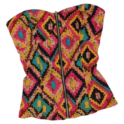 Bustier (Rosa, Gul, Blå) från 2B Bebe Elastan, Polyester
