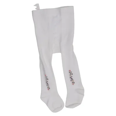 Collants polaires (Blanc) Coton, Élasthane, Polyamide, Polyester