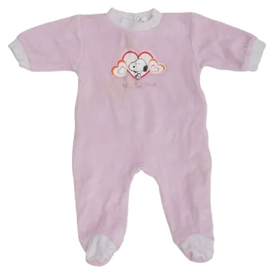 Rompertjes (Roze) van Snoopy Katoen, Polyester