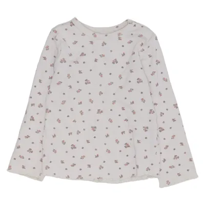 Lange mouwen shirt (Wit) van H&M Adorables Katoen, Elastaan