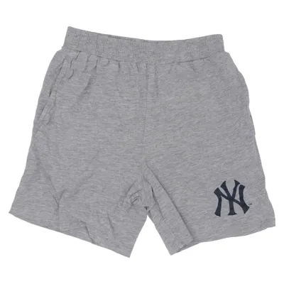Freizeitshorts (Grau) von New York Yankees Baumwolle, Viskose