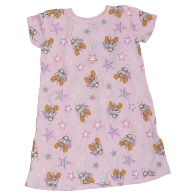 Débardeur de nuit (Rose, Multicolore) de Nickelodeon Coton