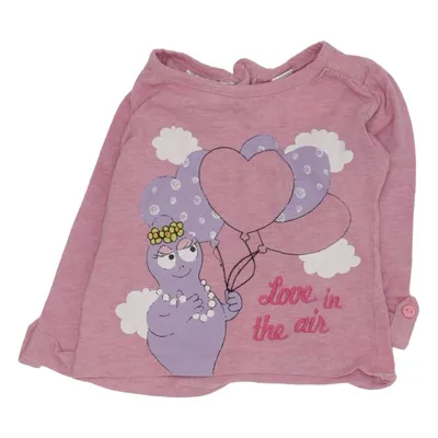 T-shirt à manches longues (Rose, Multicolore) de Barbapapa
