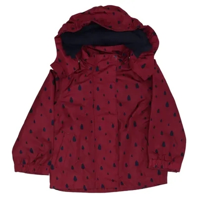 Regnjacka (Röd, Blå) från Pocopiano Bomull, Polyester