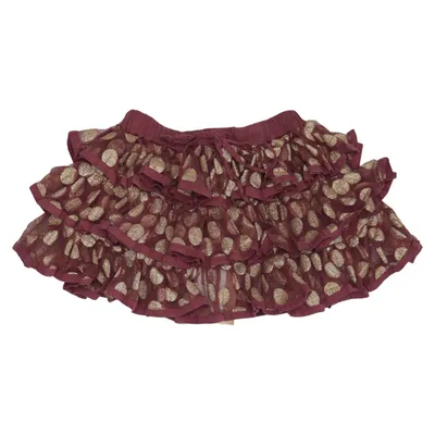 Strandrok (Lila, Goud) van Miniature Katoen, Nylon