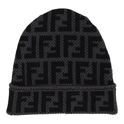Bonnet (FF Logo Beanie) de Fendi Coton, Polyamide