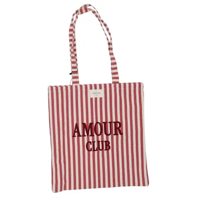 Canvas tas (Rood, Beige, Meerkleurig) van Sézane Gerecycled katoen