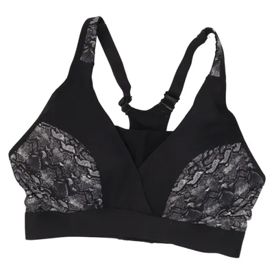 Sports bra (Black, Gray) from Kaytan Elastane, Polyamide, Polyester