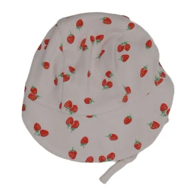 Chapeau anti-UV (Blanc, Rouge) de Arket Coton