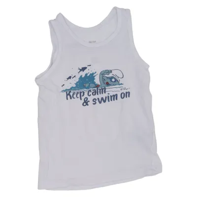 Tank Top (White) from The Smurfs Cotton