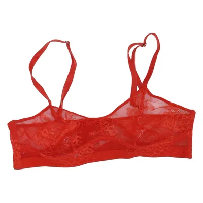 Bralette (Rood) van Understatement Elastaan, Polyamide