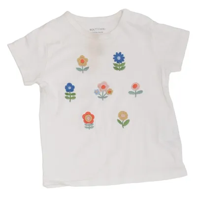 T-shirt (Blanc, Multicolore) de Bout'chou Coton