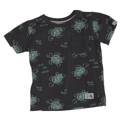 T-shirt (Gray, Multicolored) from Staccato Cotton