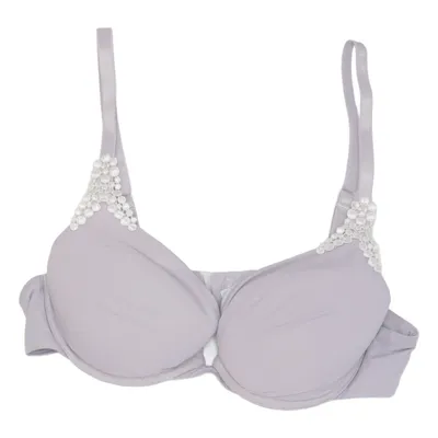 Soutien-gorge (Gris) de Viania Coton, Élasthane, Polyester