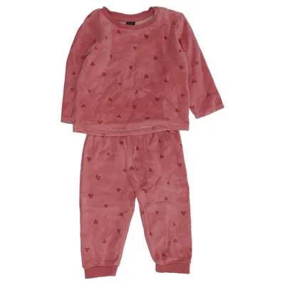 Pyjama (Roze) van KappAhl Katoen, Polyester