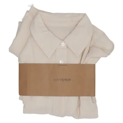 Blouse (Beige) van Erlich Textil Organisch katoen