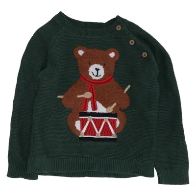 Strickpullover (Grün, Braun, Mehrfarbig) von Happy Kids by Tchibo Bio-Baumwolle