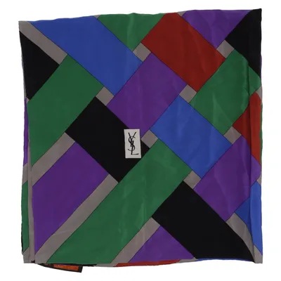 Cache-col (Multicolore) de Yves Saint Laurent Soie