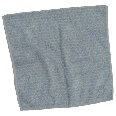 Serviette (Bleu, Gris) de Cawo Coton