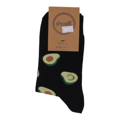 Socks (Black, Multicolored) from Shosett Cotton, Elastane, Polyamide
