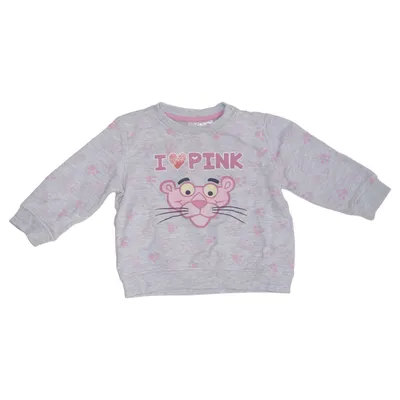 Sweatshirt (Gris, Rose) de Pink Panther Coton, Viscose