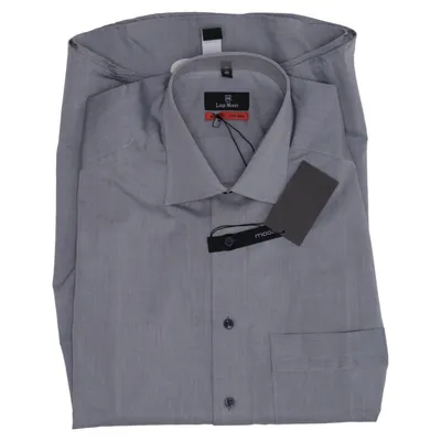 Shirt (Grijs) van Luigi Morini Katoen