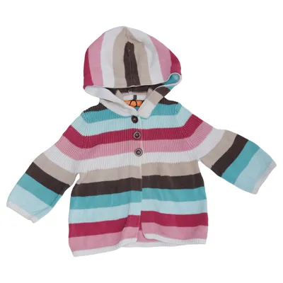 Strickjacke (Blau, Pink, Braun) von Staccato